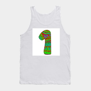 Alphabet 174 (Style:1) Tank Top